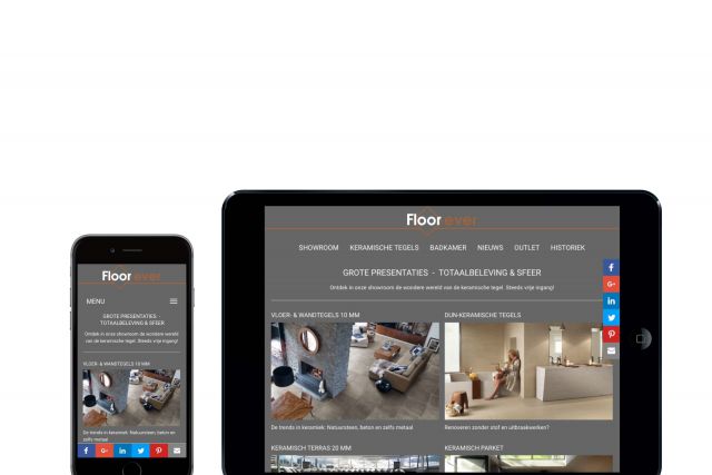 Floorever op mobiele toestellen